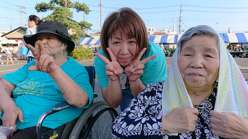 夏祭り（槇野さん木本さん）